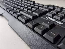 Бездротова клавіатура Defender Element HB-195 (чорна), фото 3