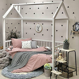 Підлітковий комплект постільної білизни Baby Chic варенка пудровий