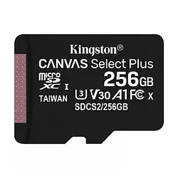 Карта памяті Kingston Canvas Select Plus SDCS2/256GBSP 256GB microSDXC Class 10 UHS-I U3