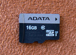 Карта пам'яті ADATA microSD HC 16Gb