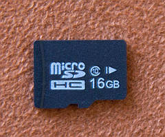 Карта пам'яті microSD HC 16 Gb