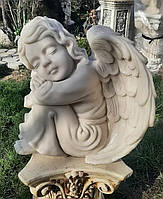 Мраморный ангел на памятник №47 - 40 см