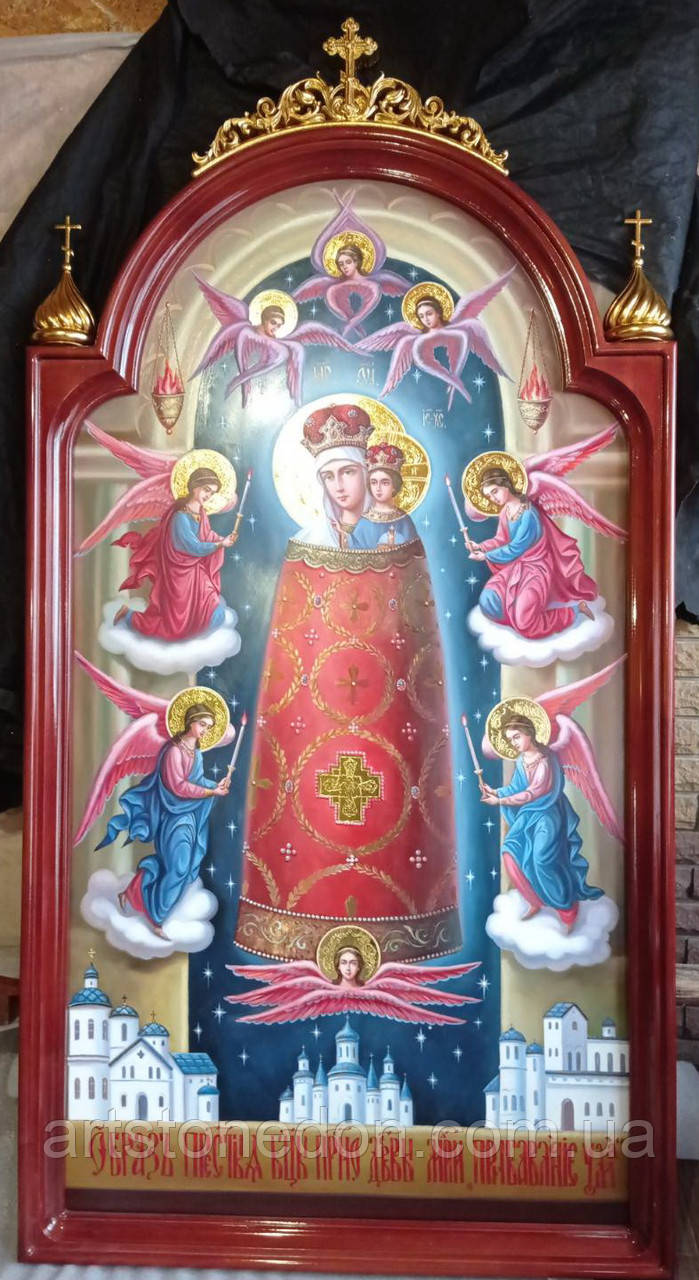 Ікона Божої Матері "Прибавлення розуму" 100*70 см писана