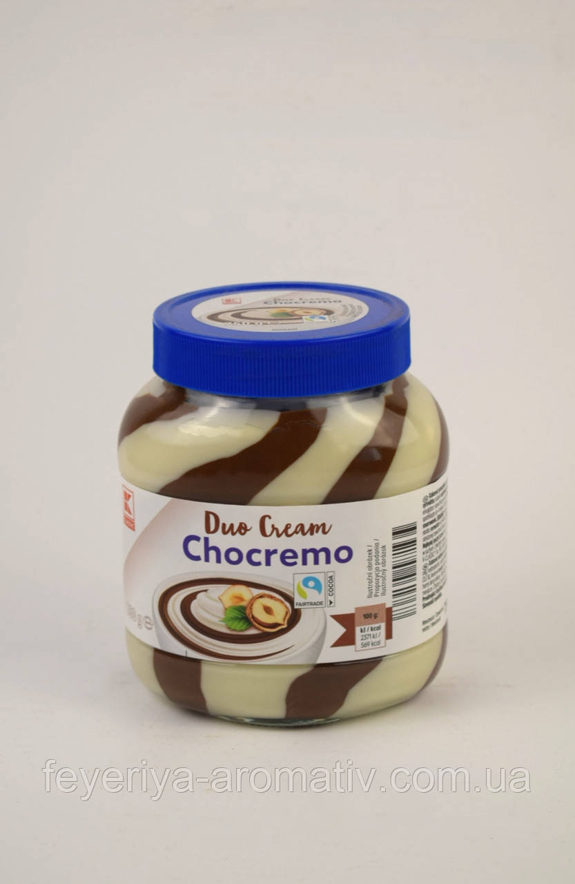 Шоколадно - ореховая паста Chocremo Duo Cream 750г (Германия) - фото 1 - id-p298682821