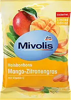 Льодяники без цукру Mivolis Mango — Zitronengras, 75 г (18 шт.)