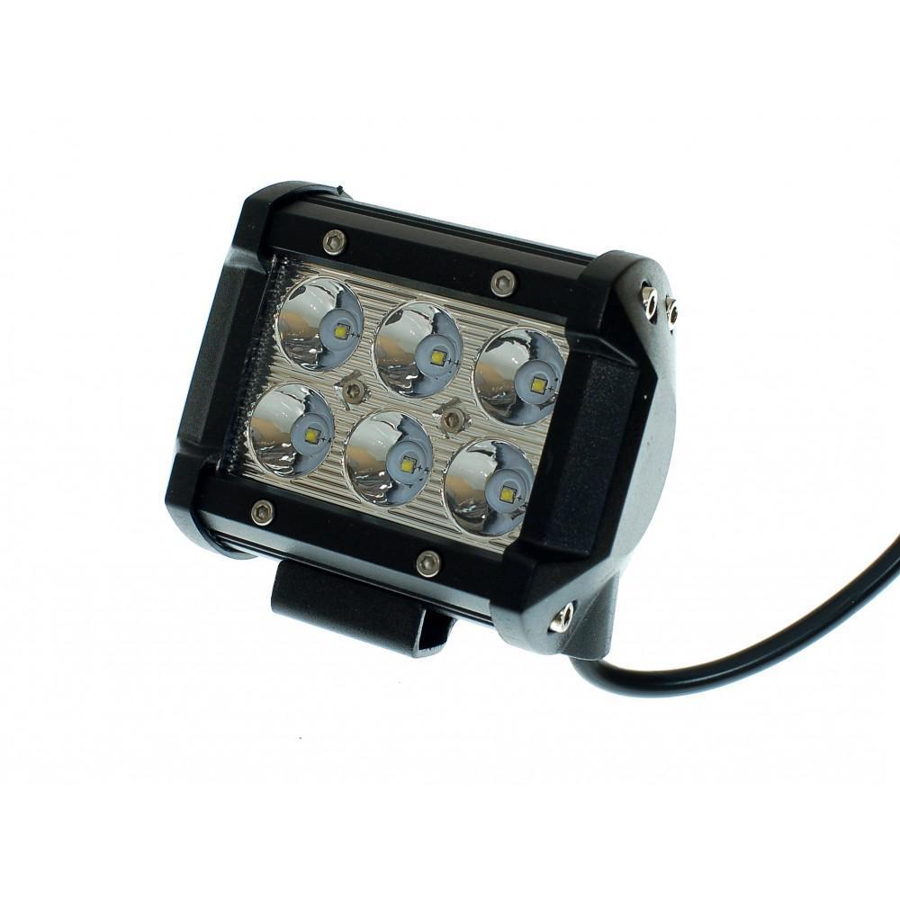 Світлодіодна фара AllLight C-18W 6chip CREE combo 9-30V нижній кріплення, Світлодіодна, фара, AllLight, C-18W, 6chip, CREE, combo,