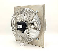 Осьовий промисловий нержавіючий вентилятор Турбовент ОВН 500В з нержавіючим фланцем, фото 3