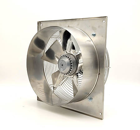 Осьовий промисловий нержавіючий вентилятор Турбовент ОВН 630В з нержавіючим фланцем, фото 2