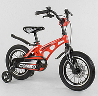 Велосипед 14 дюймов красный CORSO MG-14 S 615 201995