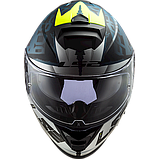 Мотошлем LS2 FF800 II Storm Sprinter M.Bl.Sil.Cobalt, фото 2