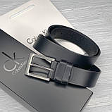 Брендовий чоловічий шкіряний ремінь (472), фото 2
