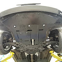 Защита радиатора, двигателя и КПП Kia Sportage IV (2016 - 2021) <Сверху пыльника>