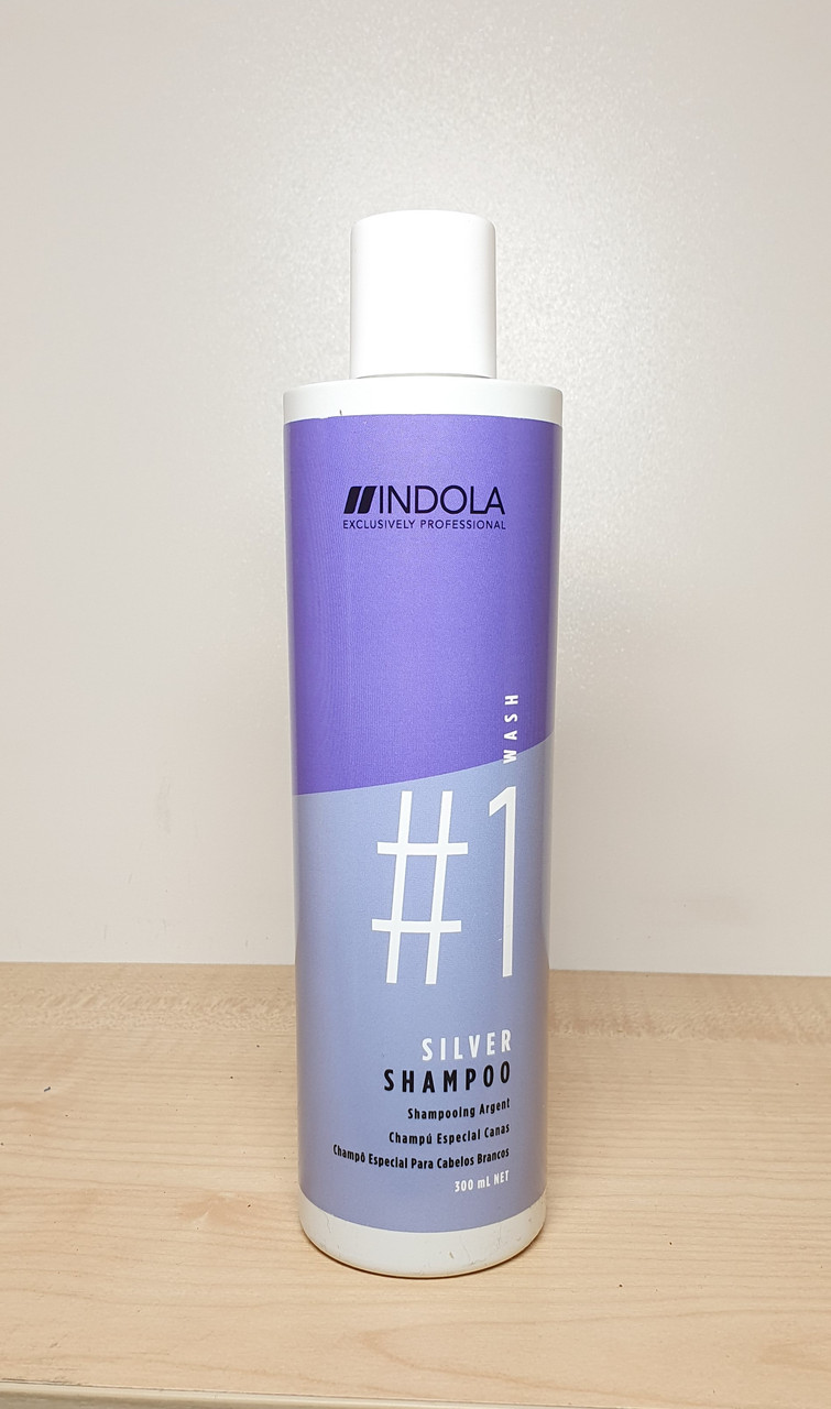 Шампунь для фарбованого волосся з сріблястим ефектом - Indola Innova Color Silver 300ml Shampoo