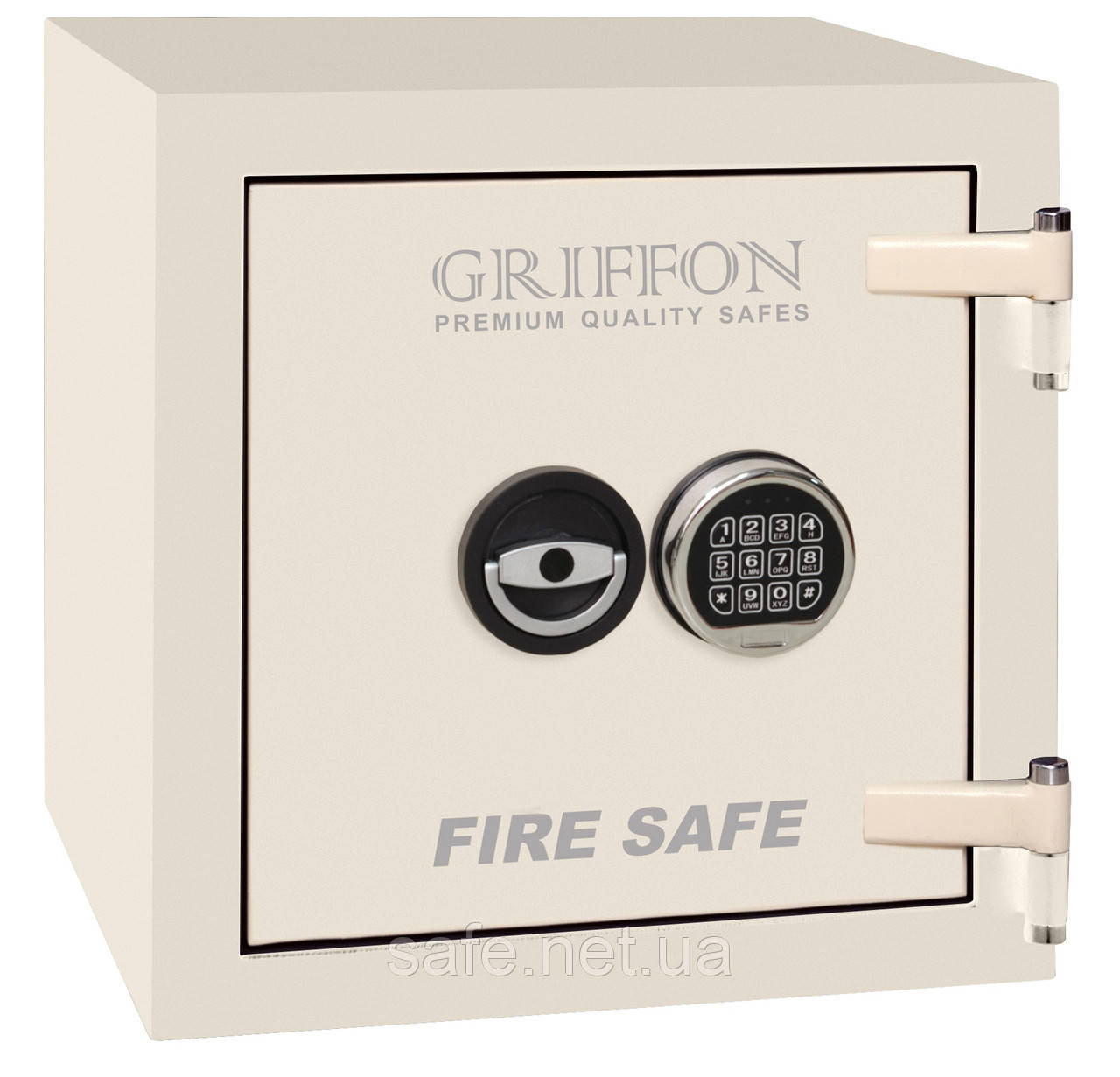 Сейф вогнестійкий Griffon FSL.45.Е (ВxШxГ:455x445x448), сейф вогнетривкий, сейф протипожежний, сейф від вогню