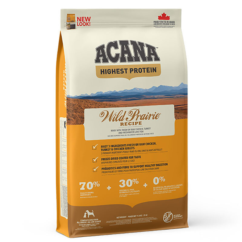 Acana (Акана) Regionals Wild Prairie Сухий корм для собак усіх порід і вікових груп (11,4 кг)
