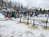 Огорожа на кладовище кована АРТ.КО 27, фото 7