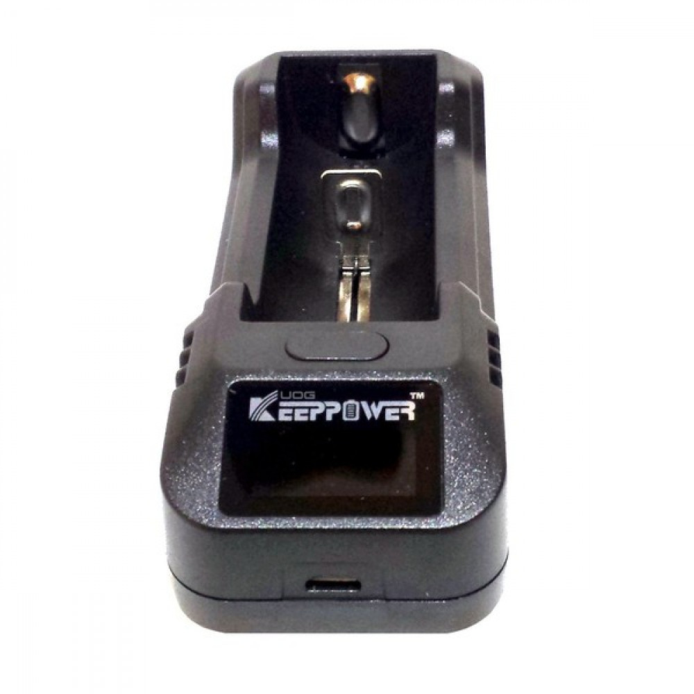 Зарядний пристрій Keeppower L1 LCD USB (1А) для акумуляторів, фото 1