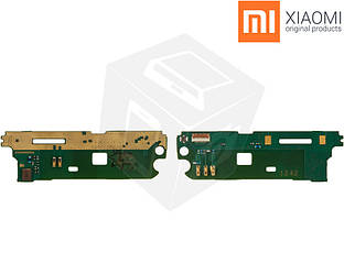 Шлейф для Xiaomi Mi1S, мікрофона, підсвічування сенсорних кнопок, з компонентами, оригінал