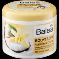 Зволожувальний крем для тіла з екстрактом ванілі та кокоса  Balea Vanilla & Cocos BodyCreme 500 мл