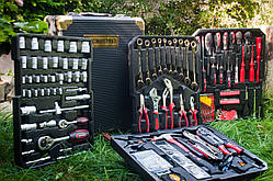 Великий набір інструментів Platinum Tools з тріскачкою  Набір ключів 409 pcs