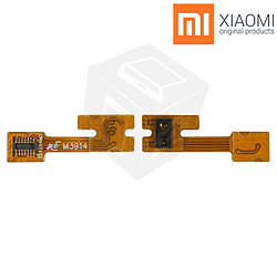 Шлейф для Xiaomi Mi4, підсвічування дисплея, з компонентами, оригінал