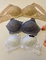 Бюстгальтер гіпюровий чашка С з Пушапом
