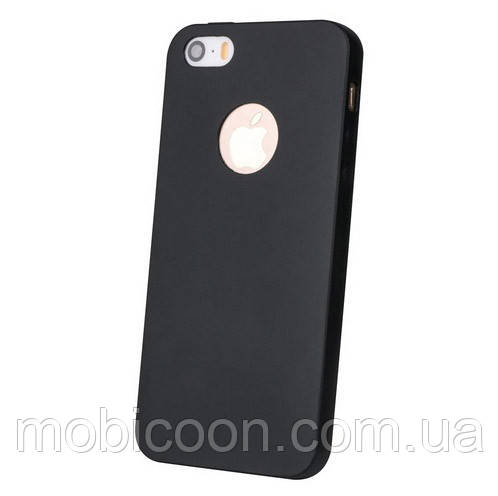 Ультратонкий ТПУ чехол Melody для iPhone 5/5s Black
