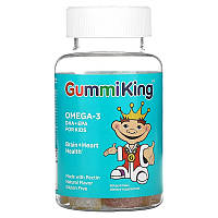 Омега-3, жевательные конфеты для детей, GummiKing (60 конфет)