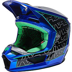 Мотошлем FOX V1 MIPS PERIL HELMET [Blue], XS