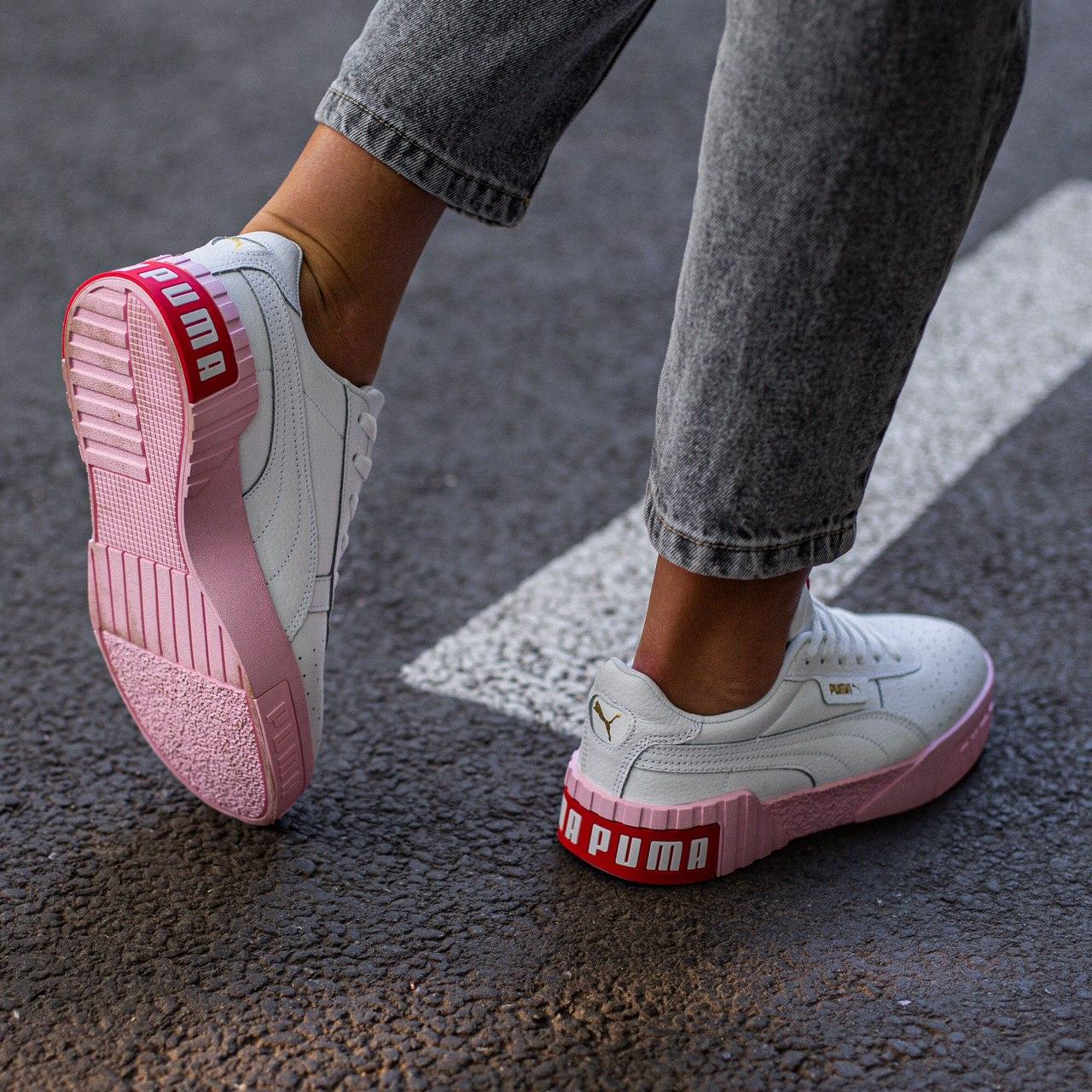 Puma cali remix clearance pink