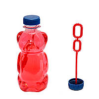 Мильні бульбашки "Ведмедик" 300мл, в банку 5*15см, ТМ BigKids, Україна (30шт)