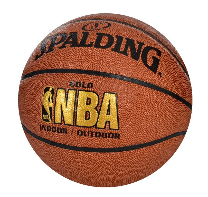 М'яч баскетбольний Spalding GOLD NBA No7, PU