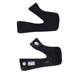 Вкладки для мото шолома FOX V1 CHEEK PADS [Black], L