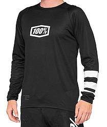 Вело джерсі Ride 100% R-CORE Jersey [Black/White], L