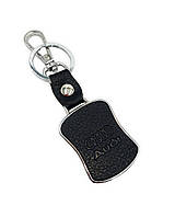 Брелок для автомобільних ключів Audi, чорний брелок з логотипом Audi топ