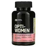 Опти-Вумен Витамины для женщин Opti-women Optimum Nutrition Оригинал 60 капсул