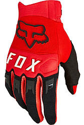 Детские мото перчатки FOX YTH DIRTPAW GLOVE [Flo Red], YM (6)