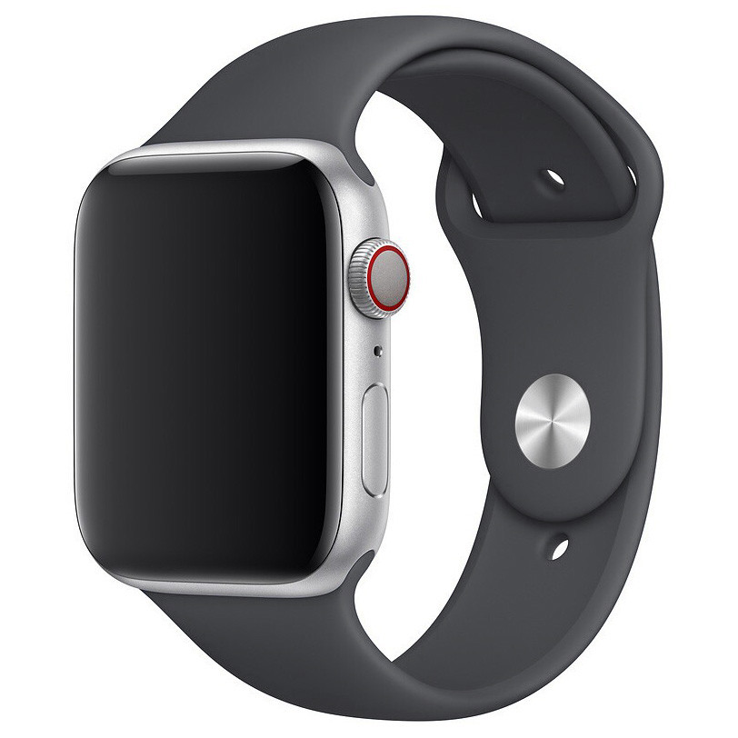 Ремінець Silicone Band для Apple Watch 38 / 40mm (M / L) Dark Grey