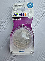 Соски для бутылочек Philips Avent Natural 3+ мес (2 шт.)