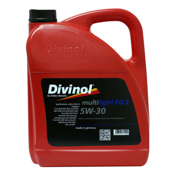 Моторное масло Divinol Multilight 5W-30 FO 2  5л (49170)