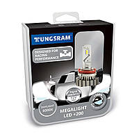 Комплект ламп LED головного света Tungsram Megalight LED +200 12V H11 24W 6000K (2 шт./коробка) D10P3-2023