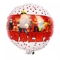 Фольгированный шарик КНР 18"(45 см) Круг Roblox / Роблокс