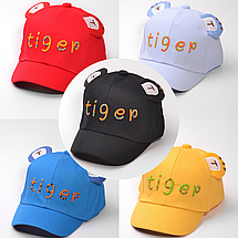 Червона Бейсболка з вушками з моргалкою Tiger для хлопчика, фото 3