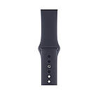 Ремінець Silicone Band для Apple Watch 38 / 40mm (M / L) Dark Grey, фото 3