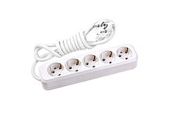 Мережевий подовжувач 5 секунд, із заземленням 3 м.