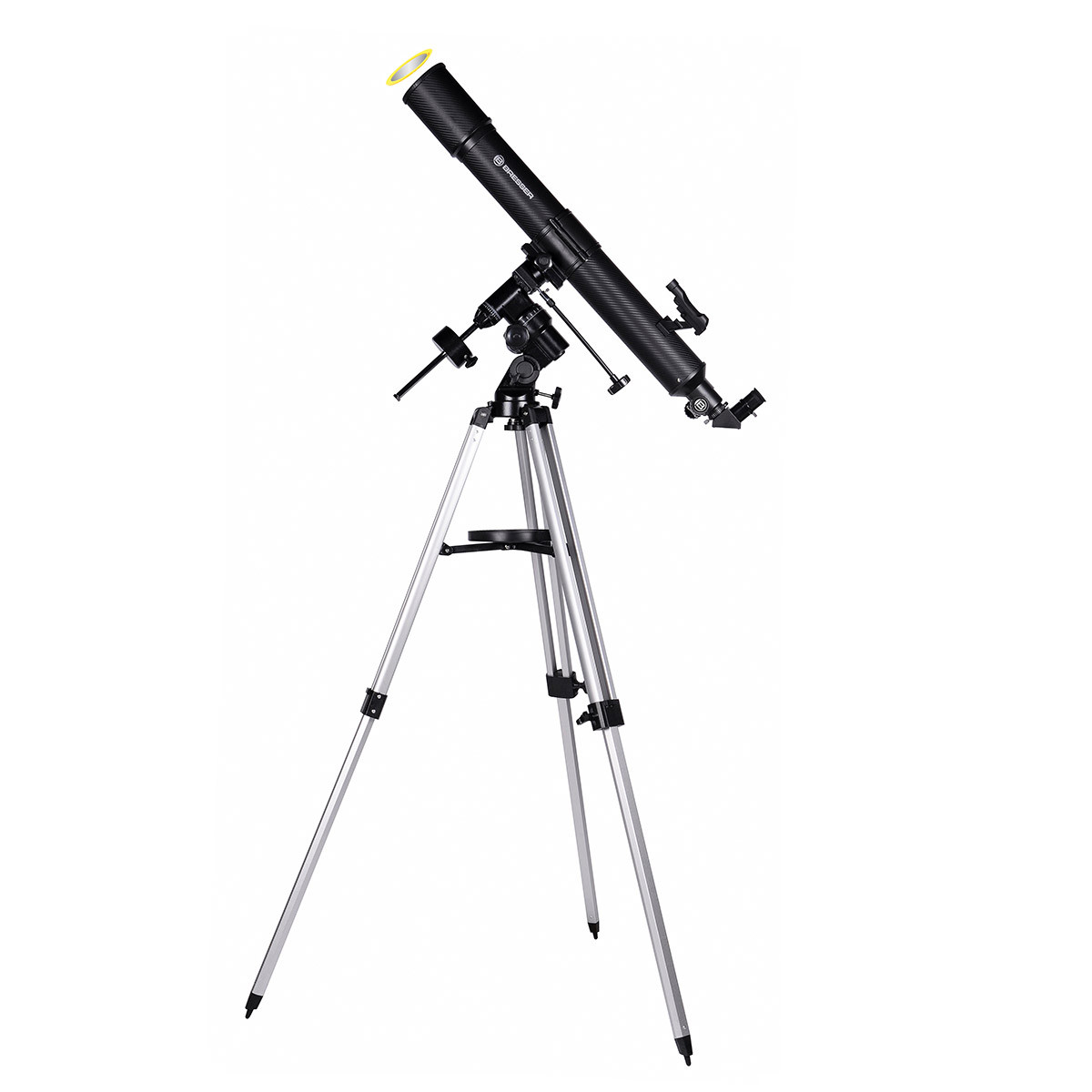 Телескоп Bresser Quasar 80/900 EQ Refractor Solar Carbon/на складі