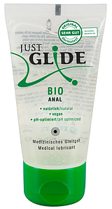 Анальне органічне мастило на водній основі - Just Glide Bio Anal, 50 ml