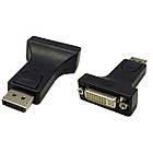 Перехідник (адаптер) штекер DisplayPort — гніздо DVI