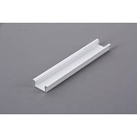Профиль для светодиодной ленты алюминиевый врезной, белый L=5950 мм (цена за 1 пог.м)