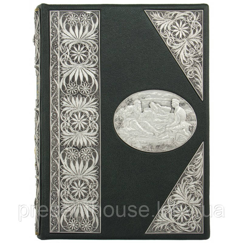 Книга шкіряна «Повне керівництво до псового полювання». Губін П. М., фото 1